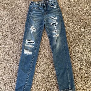 American Eagle Outfitters Distressed Denim Jeggings
